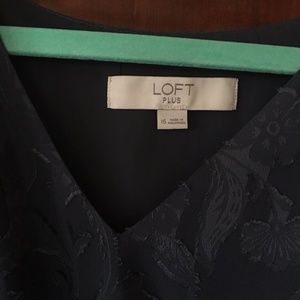 LOFT Dresses - LOFT PLUS FLORAL JACQUARD TIE WAIST FLOUNCE DRESS LOFT Dresses - LOFT PLUS FLORAL JACQUARD TIE WAIST FLOUNCE DRESS